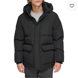 Men's Levi's® Heavyweight Hooded Puffer Parka Coat XXL